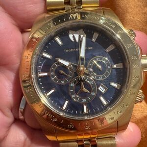 TechnoMarine Gold Men's Watch